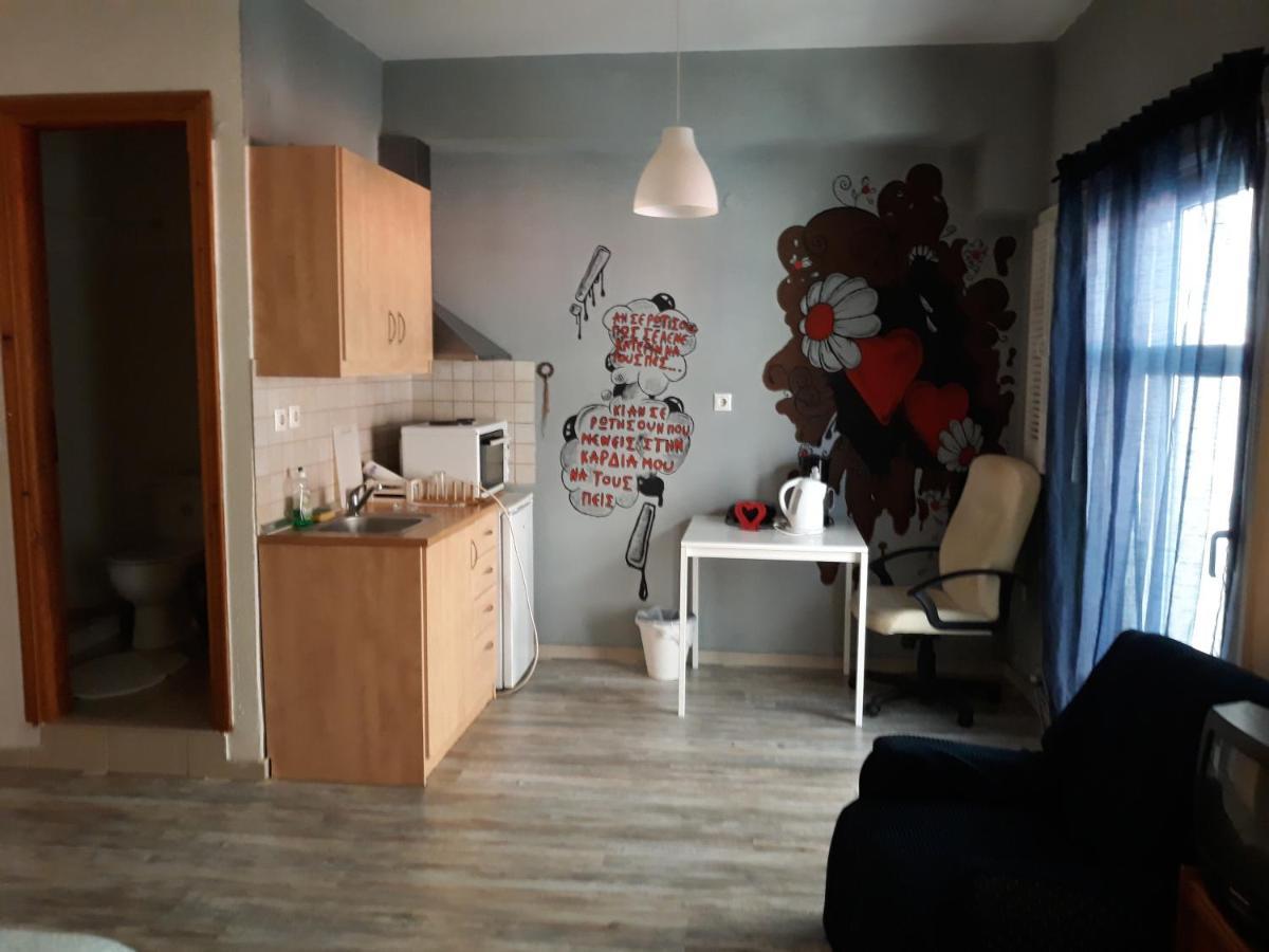 The Studio With The Bohemian Ambiance 테살로니키 외부 사진